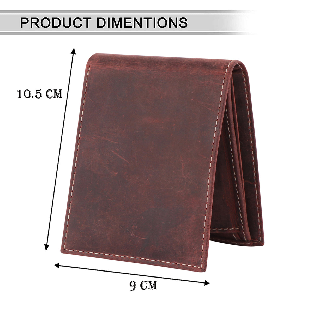 seragino compact leather wallet