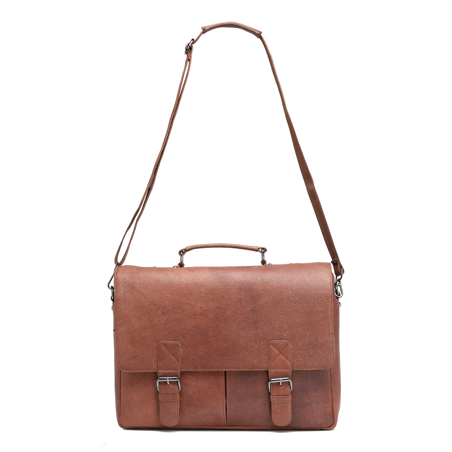 Seragino Vintage Leather Messenger Bag