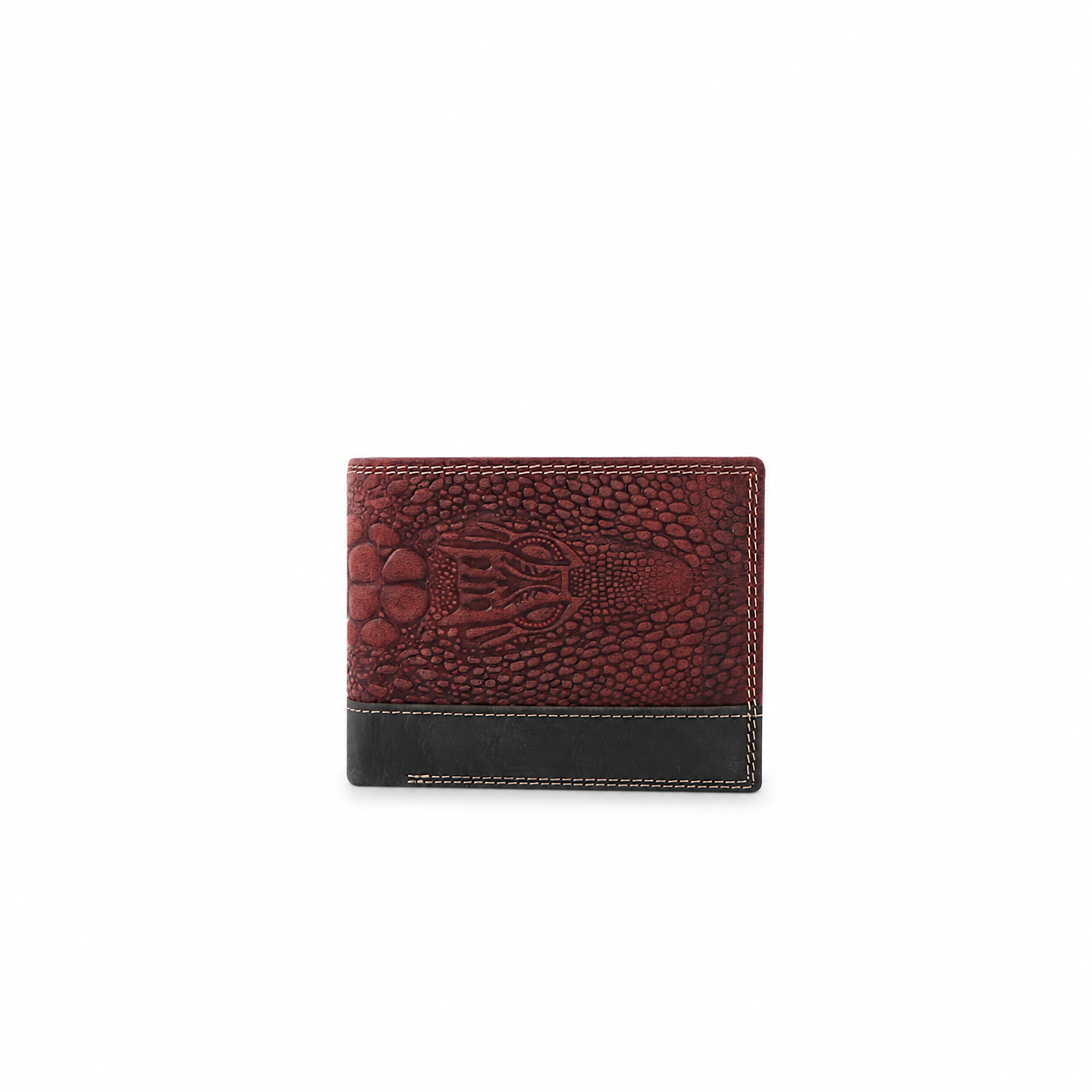 Seragino CrocPython Bifold Wallet