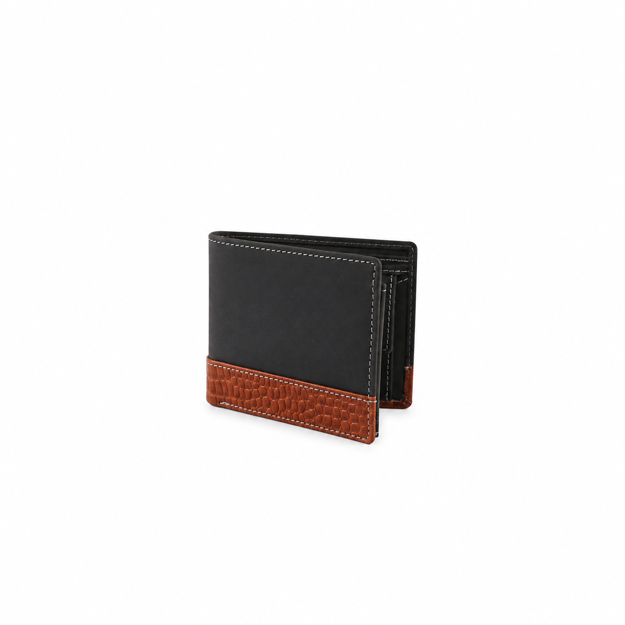 Seragino Croco Bifold Wallet