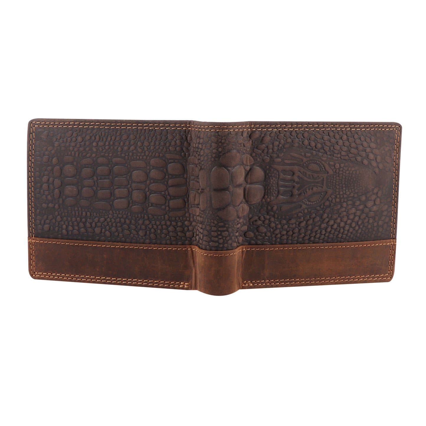 Seragino CrocPython Bifold Wallet