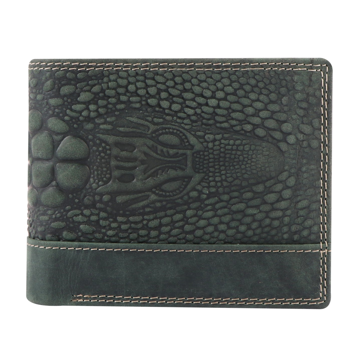 Seragino CrocPython Bifold Wallet