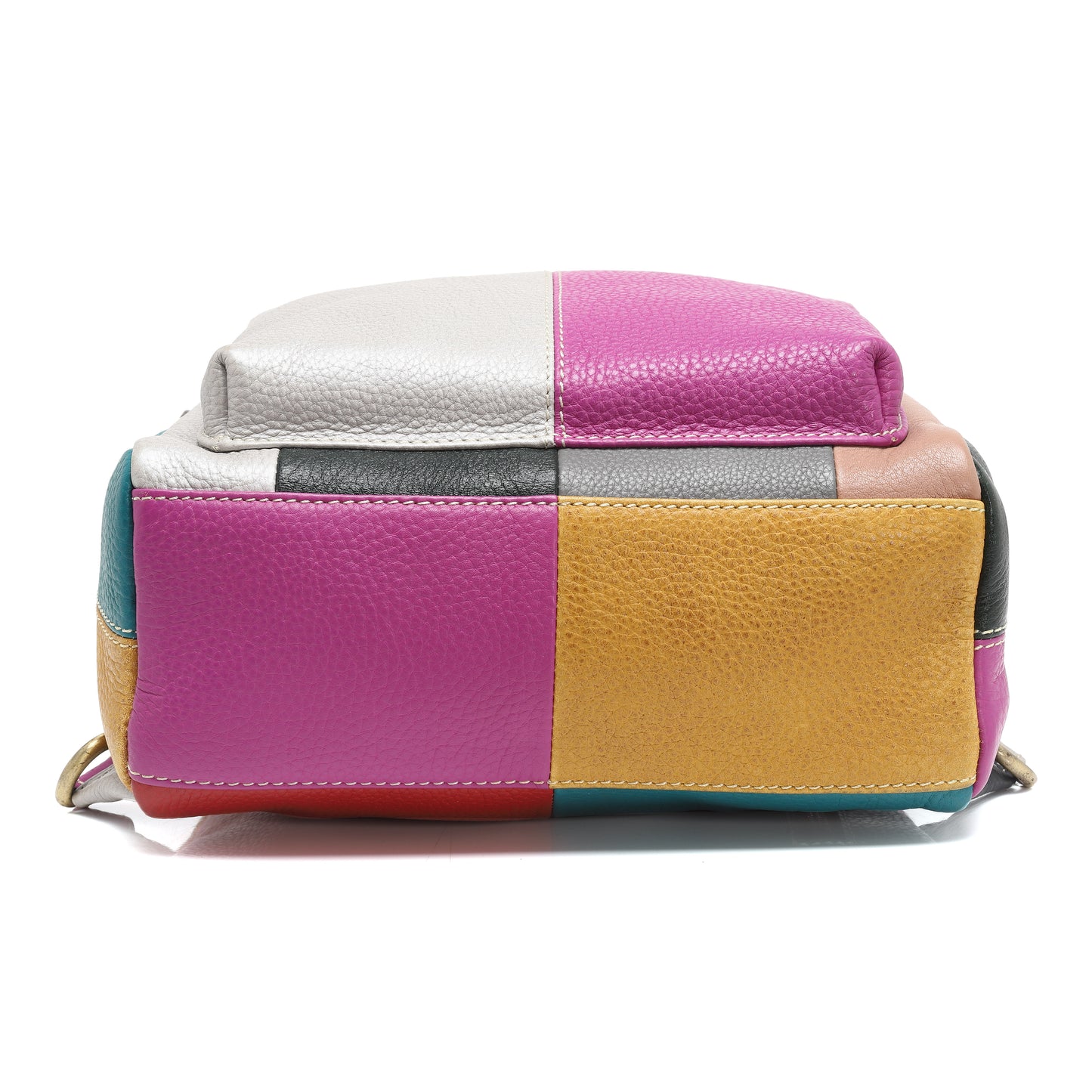 Seragino Mosaic Patchwork Leather Backpack