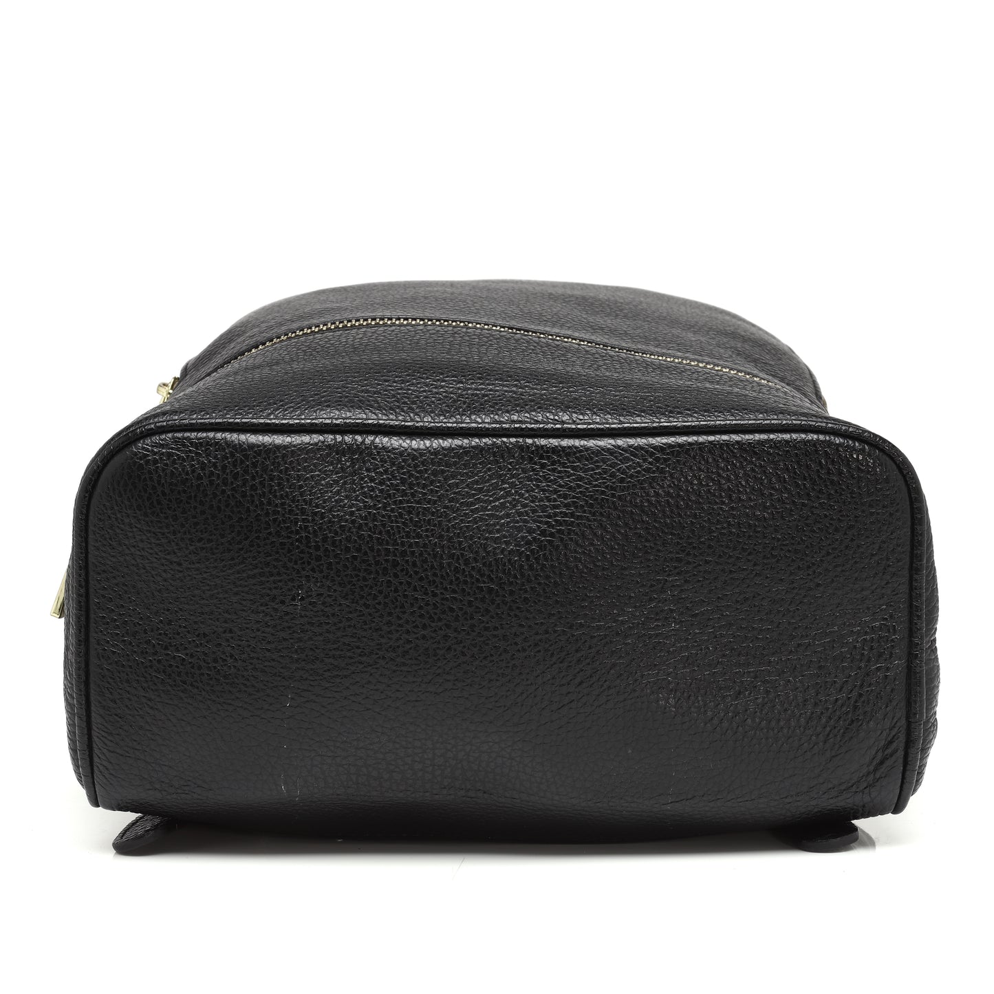 Seragino Noir Leather Backpack