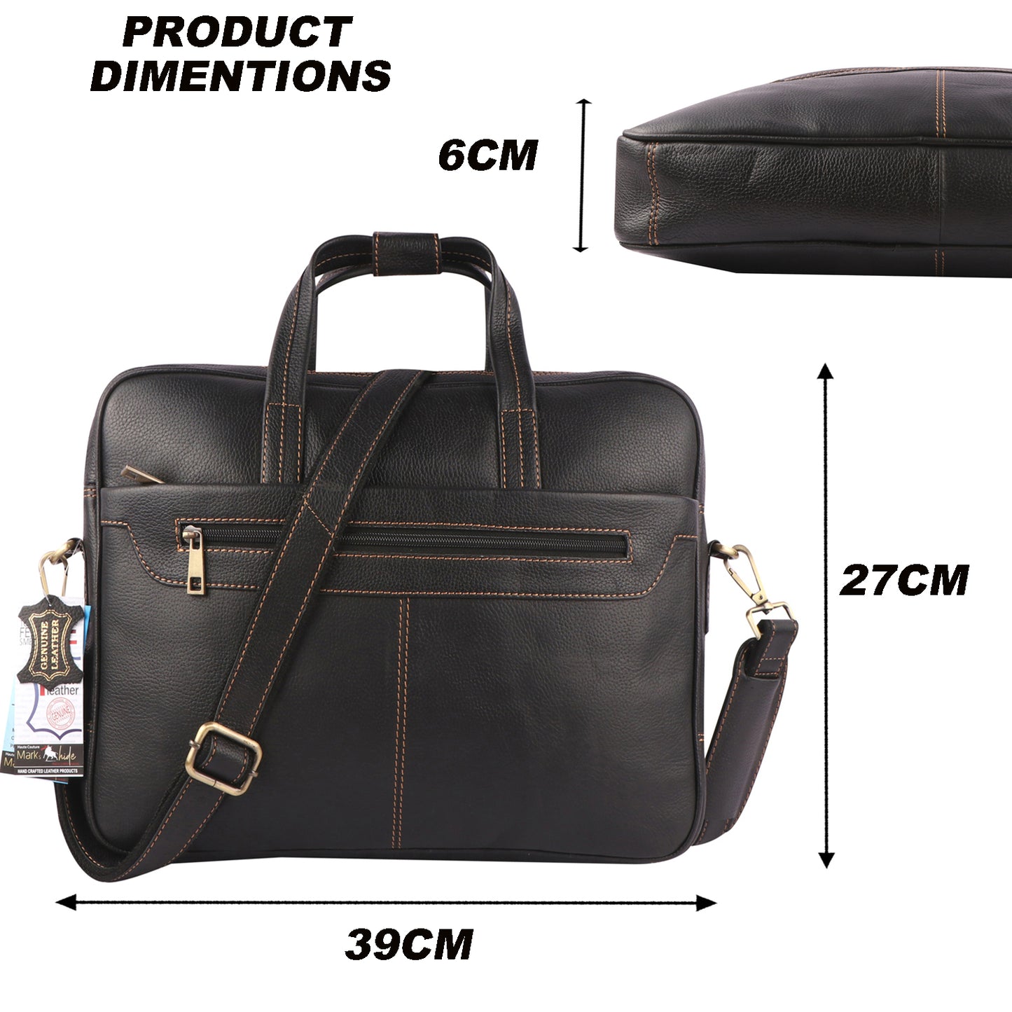 Seragino Structured Office Bag