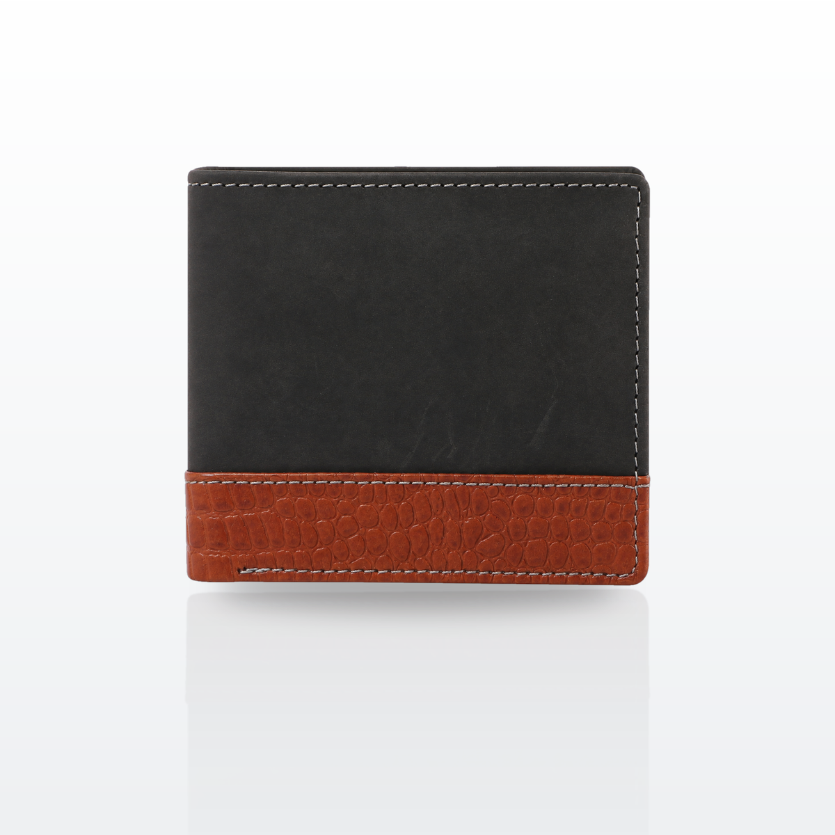 Seragino Croco Bifold Wallet