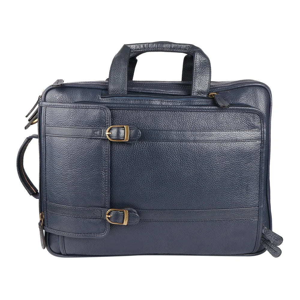 Seragino Urban Leather Laptop Tote